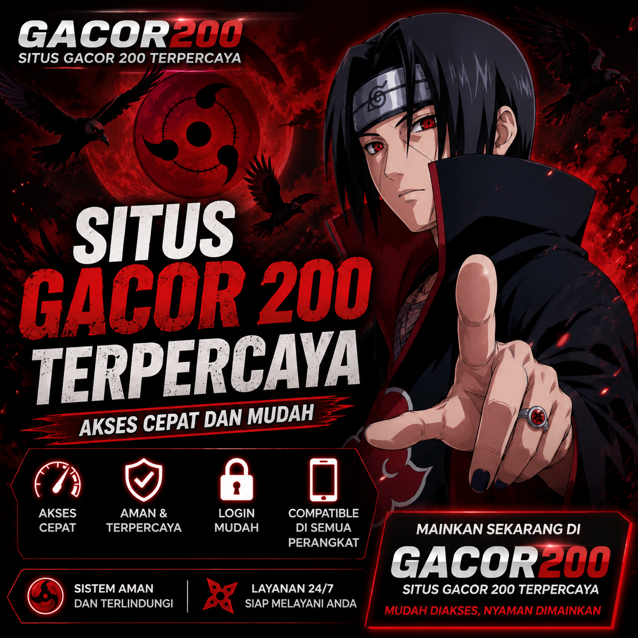 GACOR200: Situs GACOR 200 Terpercaya dengan Akses Cepat dan Mudah by Hey siriusly
